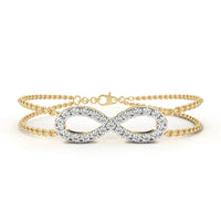 Infinity Spark Lab Grown Diamond Bracelet - Ophiratbf