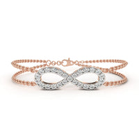 Infinity Spark Lab Grown Diamond Bracelet - Ophiratbf