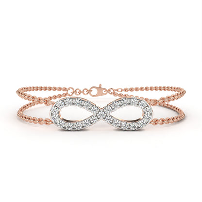 Infinity Spark Lab Grown Diamond Bracelet