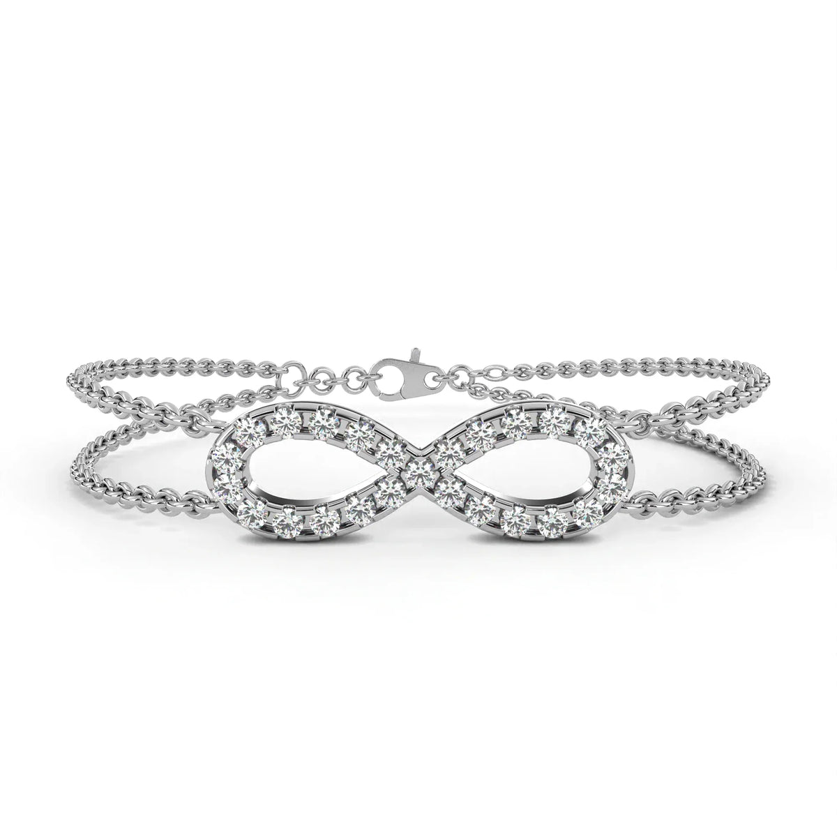 Infinity Spark Lab Grown Diamond Bracelet - Ophiratbf
