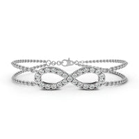 Infinity Spark Lab Grown Diamond Bracelet - Ophiratbf
