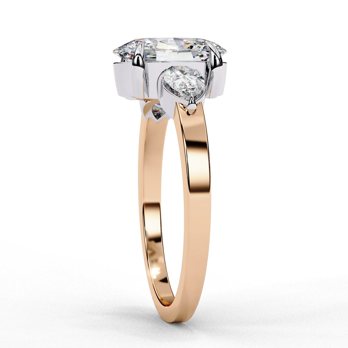 Sylvie oval Embrace Trilogy Ring - Ophiratbf
