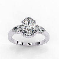 Sylvie oval Embrace Trilogy Ring - Ophiratbf
