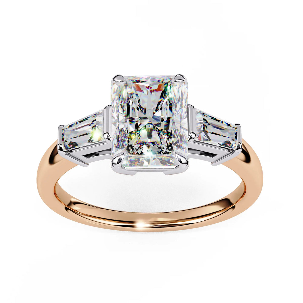 Radiant Éclat Lab Grown Diamond Ring - Ophiratbf