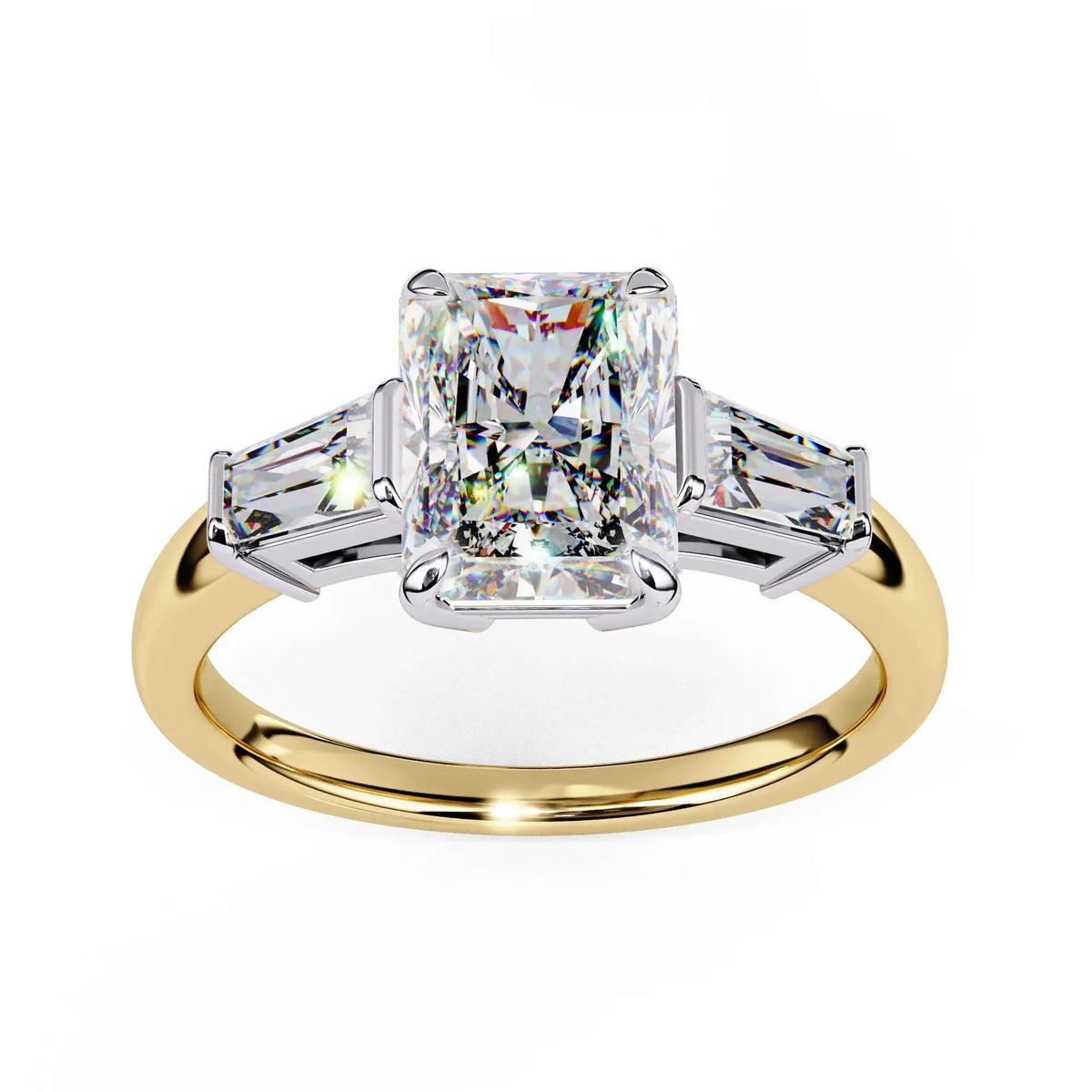 Radiant Éclat Lab Grown Diamond Ring - Ophiratbf