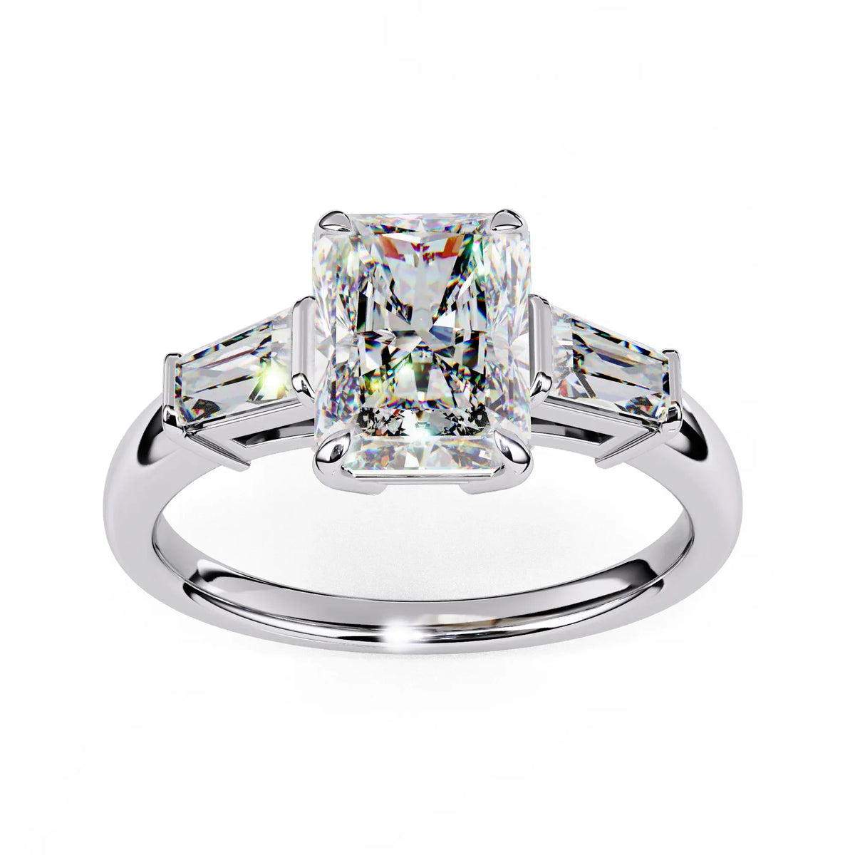 Radiant Éclat Lab Grown Diamond Ring - Ophiratbf