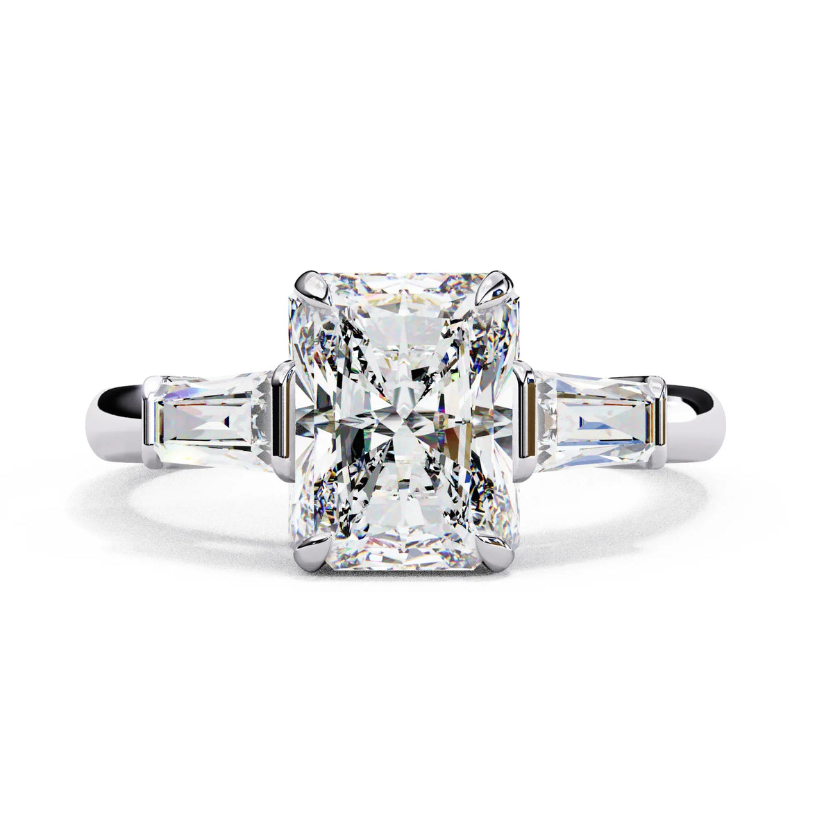 Radiant Éclat Lab Grown Diamond Ring - Ophiratbf