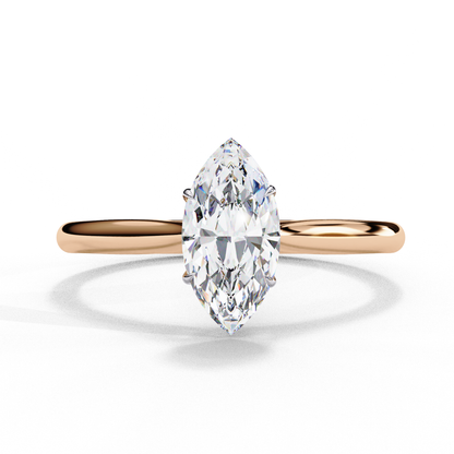 Ophira Lab Grown Diamond Marquise Solitaire Ring