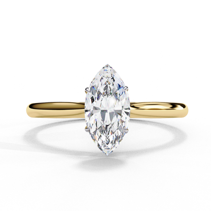 Ophira Lab Grown Diamond Marquise Solitaire Ring