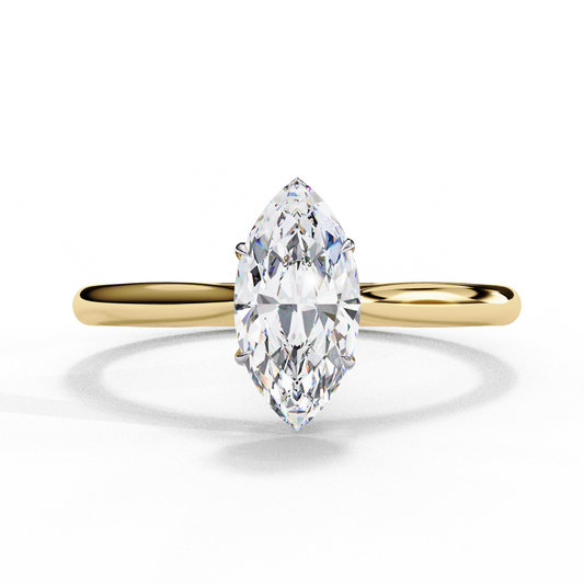 Ophira Lab Grown Diamond Marquise Solitaire Ring
