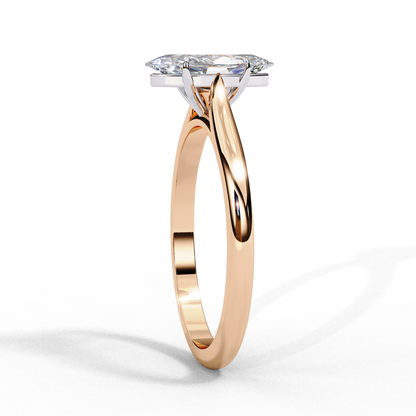 Ophira Lab Grown Diamond Marquise Solitaire Ring