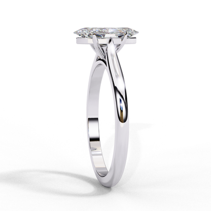 Ophira Lab Grown Diamond Marquise Solitaire Ring