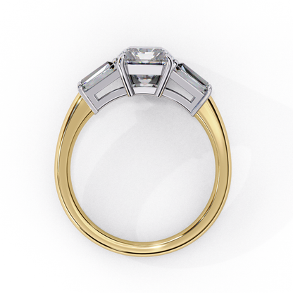 Radiant Éclat Lab Grown Diamond Ring