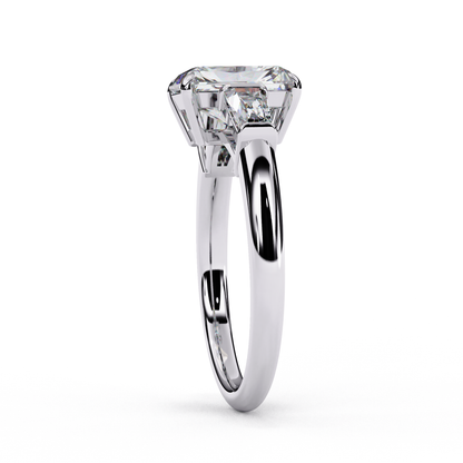 Radiant Éclat Lab Grown Diamond Ring