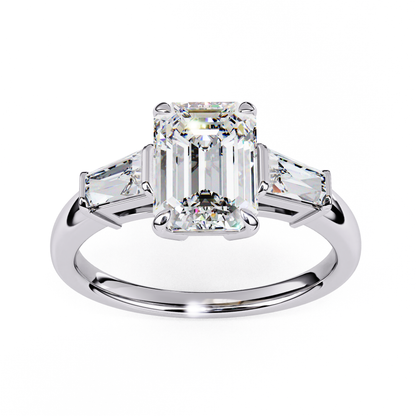 Isolde Emerald Veil Ring