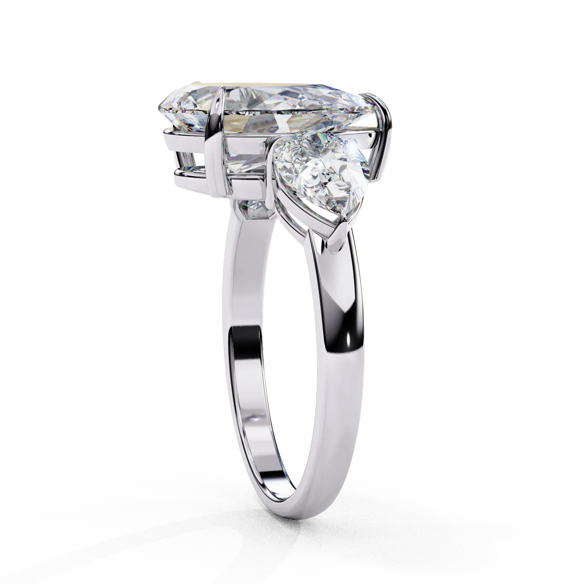 Lunaria Pear Petal Ring - Ophiratbf