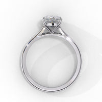 Pear Cut Lab Grown Diamond Ring - Ophiratbf