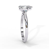 Pear Cut Lab Grown Diamond Ring - Ophiratbf