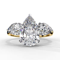 Lunaria Pear Petal Ring - Ophiratbf