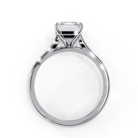 Ophira Lab Grown Diamond Emerald Solitaire Ring - Ophiratbf