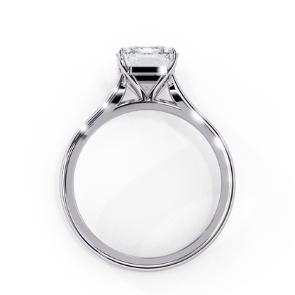 Ophira Lab Grown Diamond Emerald Solitaire Ring