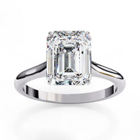 Ophira Lab Grown Diamond Emerald Solitaire Ring - Ophiratbf