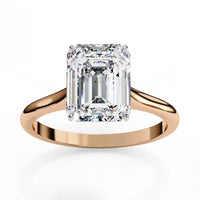 Ophira Lab Grown Diamond Emerald Solitaire Ring - Ophiratbf