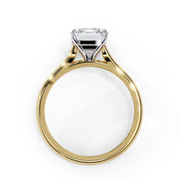 Radiant Shape Lab Grown Diamond Solitaire Ring - Ophiratbf