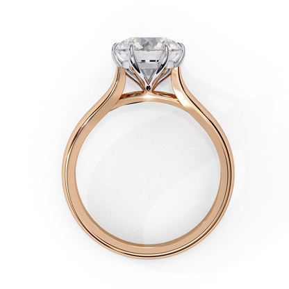 Ophira Lab Grown Diamond Round Solitaire Ring