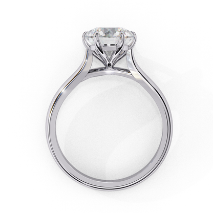 Ophira Lab Grown Diamond Round Solitaire Ring