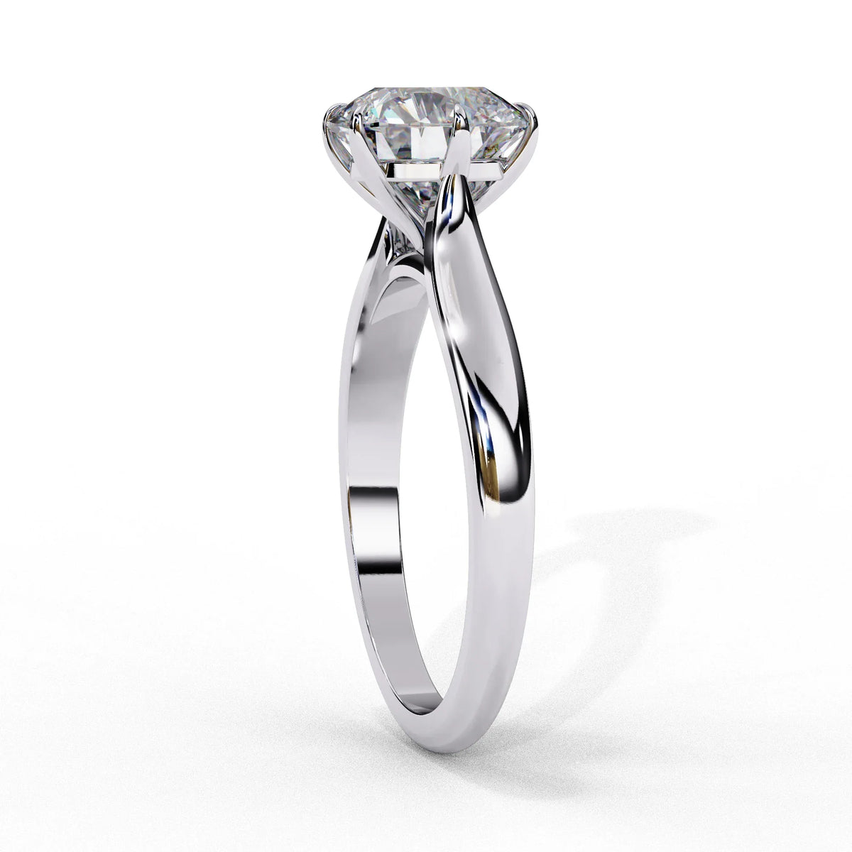 Ophira Lab Grown Diamond Round Solitaire Ring - Ophiratbf