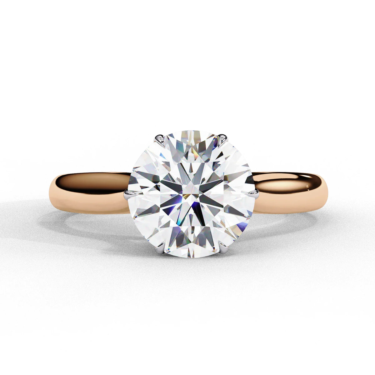 Ophira Lab Grown Diamond Round Solitaire Ring - Ophiratbf