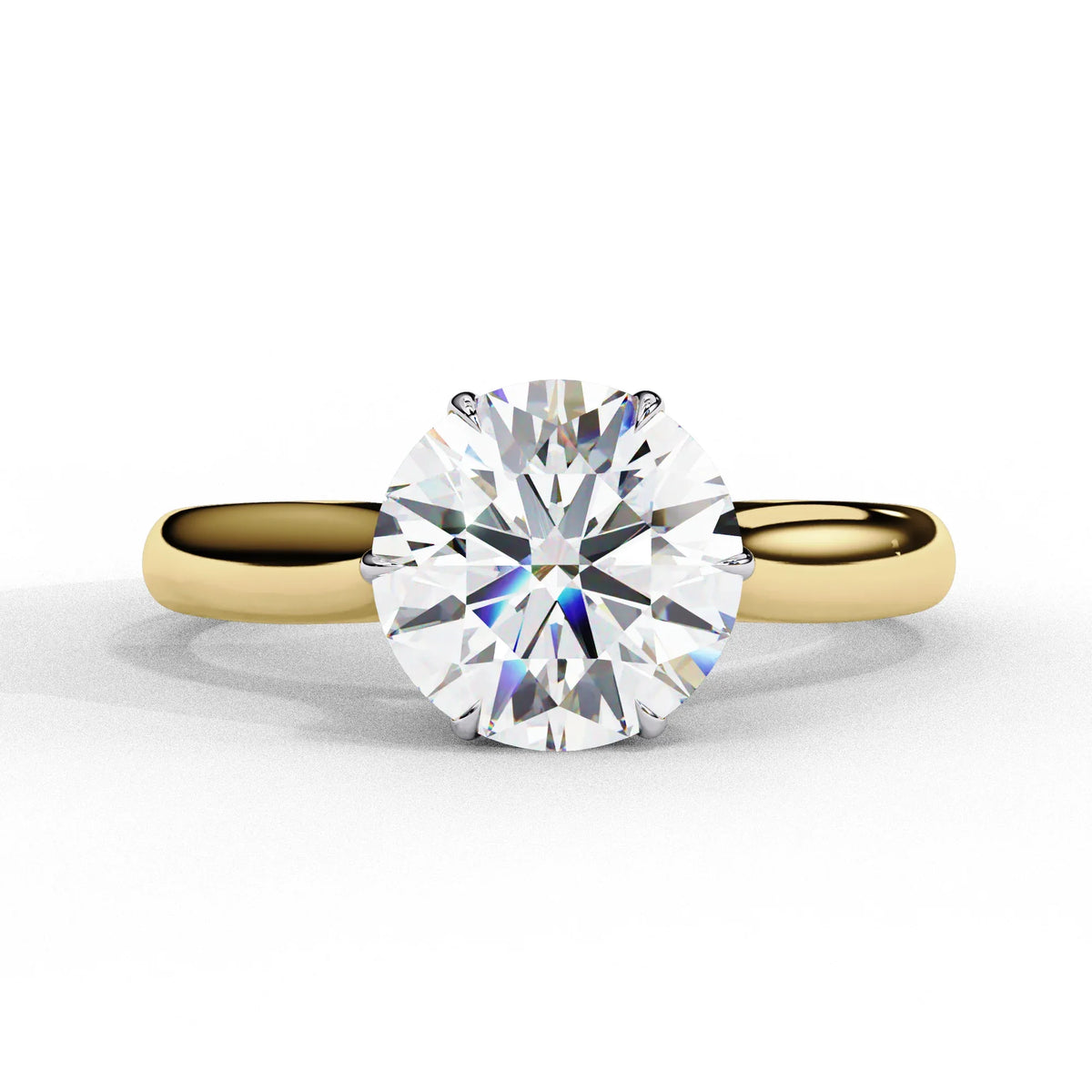 Ophira Lab Grown Diamond Round Solitaire Ring - Ophiratbf