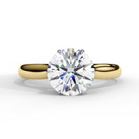Ophira Lab Grown Diamond Round Solitaire Ring - Ophiratbf