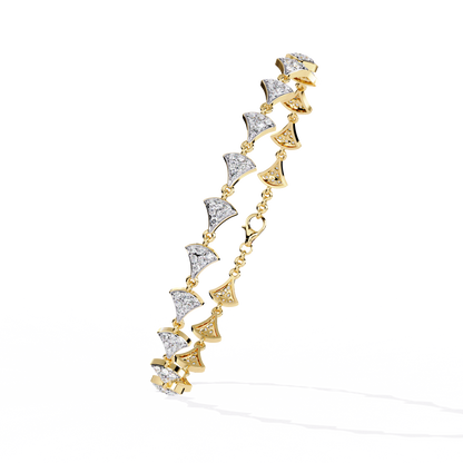 Deco Motif Lab Grown Diamond Bracelet