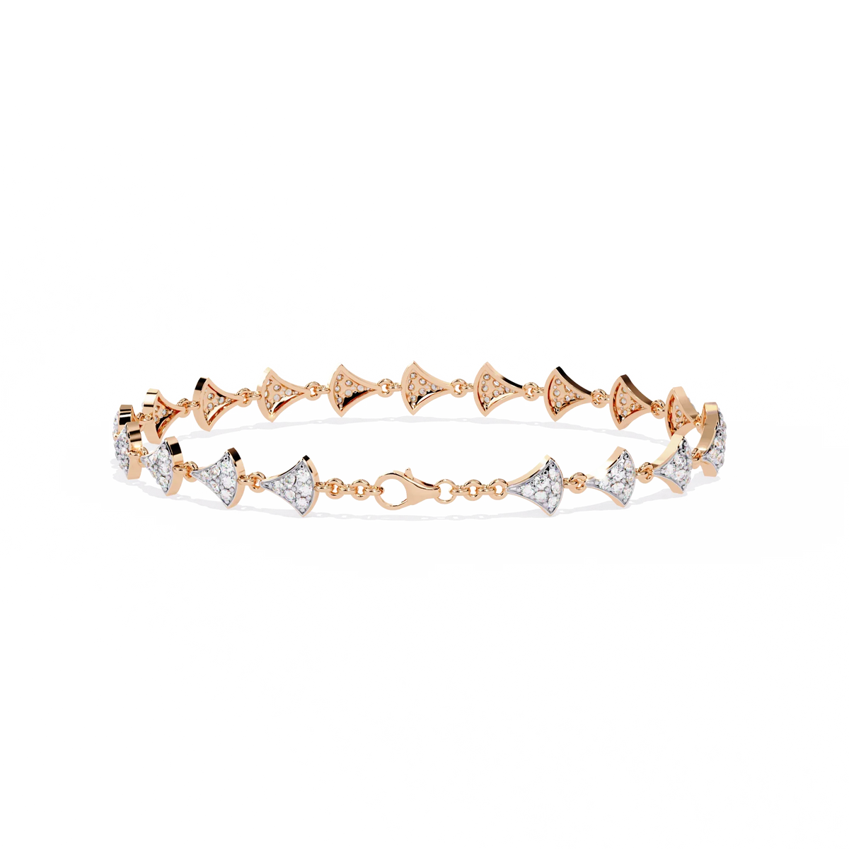 Deco Motif Lab Grown Diamond Bracelet - Ophiratbf