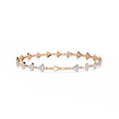 Deco Motif Lab Grown Diamond Bracelet