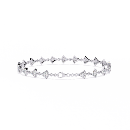 Deco Motif Lab Grown Diamond Bracelet
