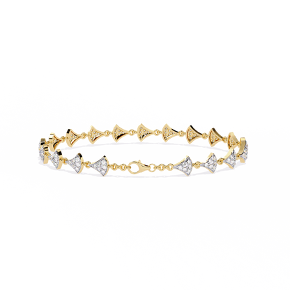 Deco Motif Lab Grown Diamond Bracelet