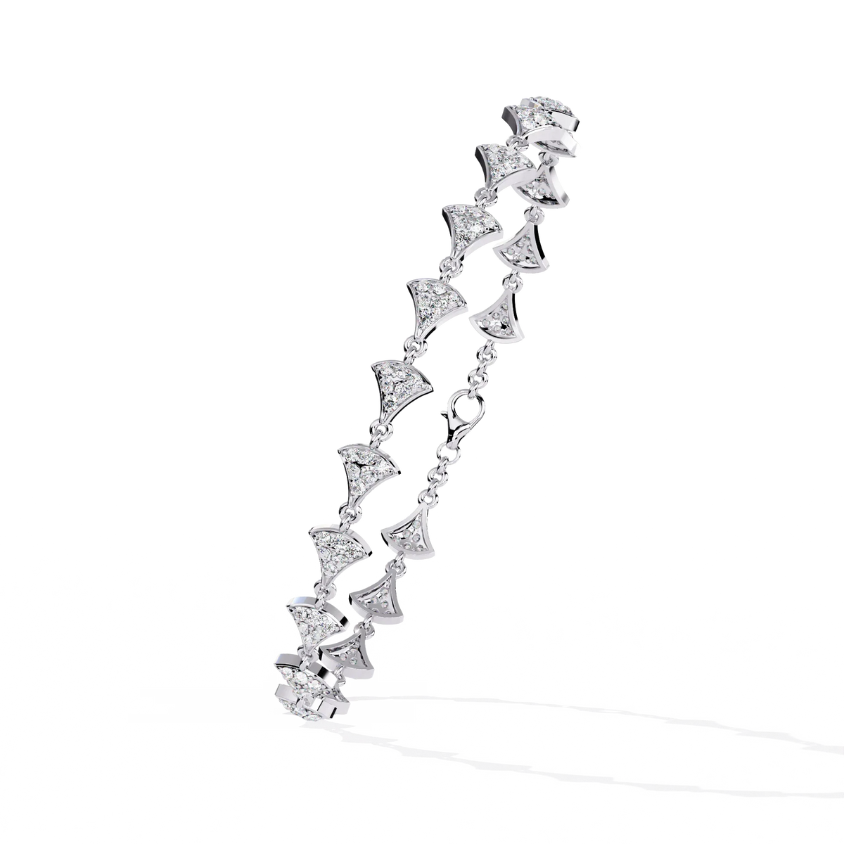 Deco Motif Lab Grown Diamond Bracelet - Ophiratbf