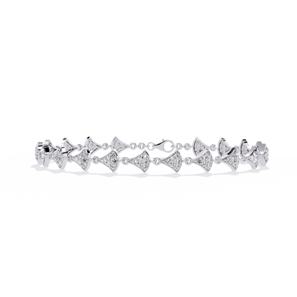 Deco Motif Lab Grown Diamond Bracelet