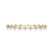 Deco Motif Lab Grown Diamond Bracelet - Ophiratbf
