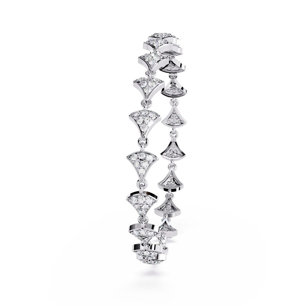 Deco Motif Lab Grown Diamond Bracelet - Ophiratbf