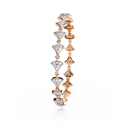 Deco Motif Lab Grown Diamond Bracelet