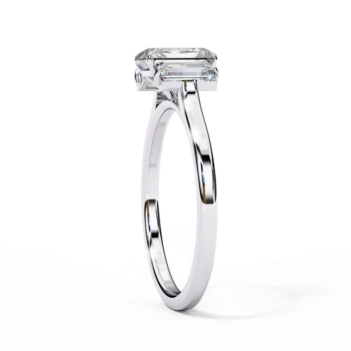 Celestia Emerald Trilogy Ring - Ophiratbf