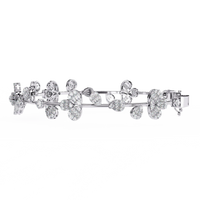 Spring Gala Lab Grown Diamond Flower Bracelet - Ophiratbf