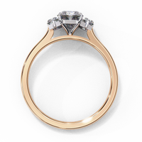 Celestia Emerald Trilogy Ring - Ophiratbf