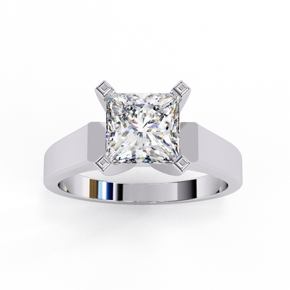Princess Classic Lab Grown Diamond Ring
