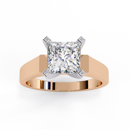 Princess Classic Lab Grown Diamond Ring