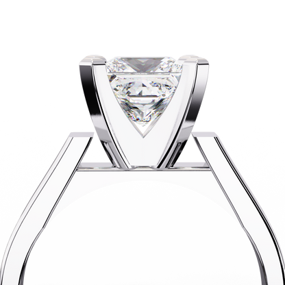 Princess Classic Lab Grown Diamond Ring